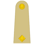Second Lieutenant insignia pak army